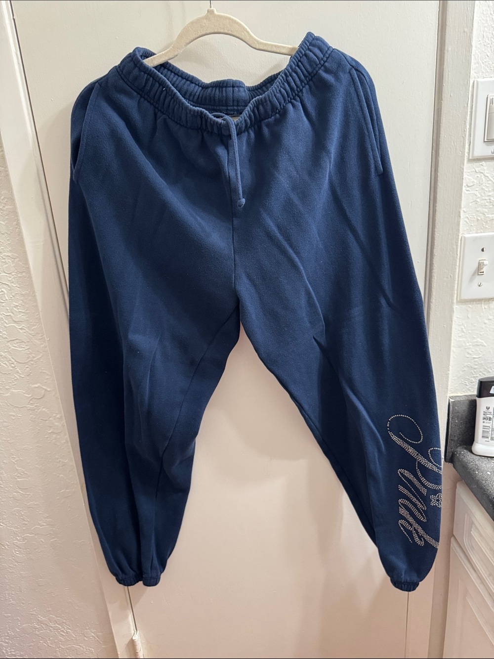 PINK Victoria's Secret Dark Navy Lounge Sweatpants